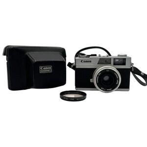 Canon Canonet 28 35mm Rangefinder Camera 40mm f2.8 Lens Case Filter Taiwan